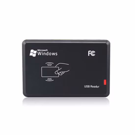 USB 125 кГц RFID-считыватель бесконтактных идентификационных карт Lf Настольный RFID-считыватель
