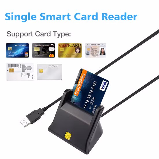 2.0 EMV USB-устройство общего доступа для смарт-карт с поддержкой считывателя ATM/IC/ID-карт (DCR31)